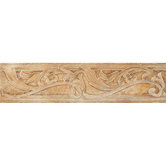 Aida 3" x 12" Border Tile in Tebe Brown Gold