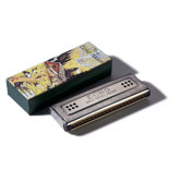 Echo 5.75" Tremolo Harmonica in Chrome - Key of A / D