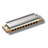 Marine Band Deluxe Harmonica in Chrome - Key of Db
