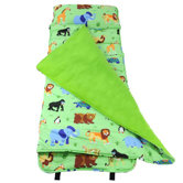 Olive Kids Wild Animals Nap Mat in Green