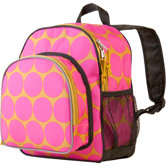Big Dots Hot Pink Pack'n Snack Backpack