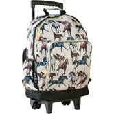 Horse Dreams High Roller Rolling Backpack
