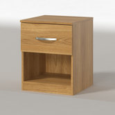 Panama 1 Drawer Bedside Table