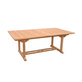 Valencia Rectangular Dining Table with Double Extensions