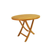 Bahama 35" Round Bistro Folding Table