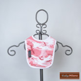 Bib in Pink Camouflage