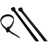 Ultraviolet Black Nylon Cable Ties