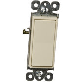 15A-120/277V 3 Way Decorator Switches in Ivory
