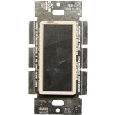 Touch Single Pole Dimmer in Almond
