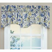 Imperial Dress Valance in Porcelain