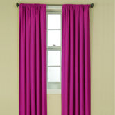 Kendall Kids Blackout Window Panel in Raspberry