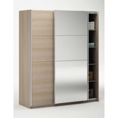 Elmont Mirrored Slider Wardrobe