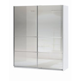Space Double Mirror Slider Wardrobe