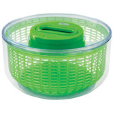 Easy Spin Salad Spinner 4-6 Servings in Green