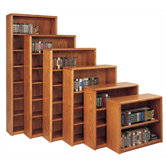 Contemporary Bookcase with 6 Shelves