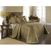 King Charles Matelasse Bedding Collection in Birch