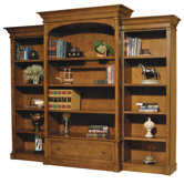 Urban Executive Bookcase with File Drawer