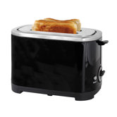 2 Slice Toaster in Black Steel