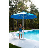 7.5' Square Aluminum Market Umbrella