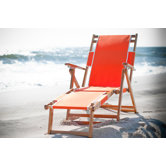 Oak Wood Beach Chair