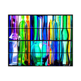 Glass Bottles Kitchen Tile Mural