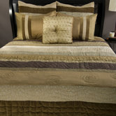 Gwalior Bedding Set in Beige / Brown