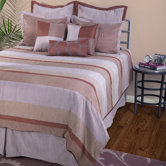 Manhattan Bedding Set in Brown