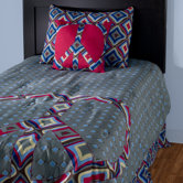 Kids Peace Comforter Bed Set