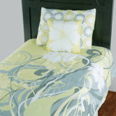 Kids Flowers Comforter Bed Set
