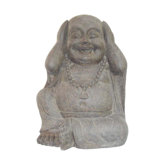 Hear No Evil Statue in Brown