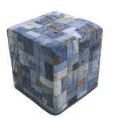 Denim Cube Ottom