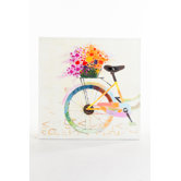Basket Bike Wall Decor