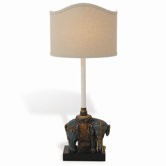 Taj Right Facing Elephant Table Lamp