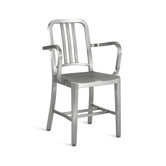 Navy Dining Arm Chair
