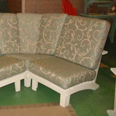 Chat Armless Sectional Piece with Cushions