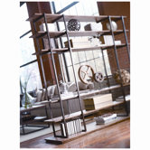 Modern Craftsman Robie House Screen in Driftwood