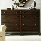 Avalon Heights Straight Front 6 Drawer Dresser