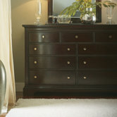 The Classic Portfolio Transitional 9 Drawer Dresser