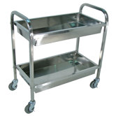 35.5" Stainless Steel Cart
