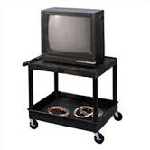 Open Shelf Table with Lower Tray