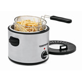 Compact Round Deep Fryer