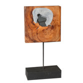 Square Mango Wood Art