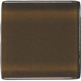 Legacy Glass 1" x 1" Solid Mosaic Tile in Sable