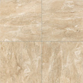 Torre Venato 13" x 13" Glazed Porcelain Field Tile in Sabbia