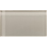 Lucente 3" x 6" Glossy Field Tile in Morning Fog
