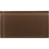 Lucente 3" x 6" Glossy Field Tile in Mulberry