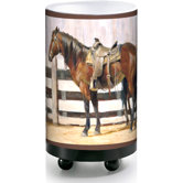 Taking a Break Horse Table Lamp