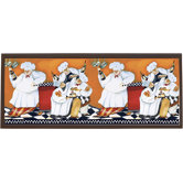 Chefs A Cookin Wall Art - 10.25" x 25"