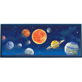 Planet Wall Art - 10.25" x 25"