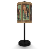 Mare and Foal Table Lamp